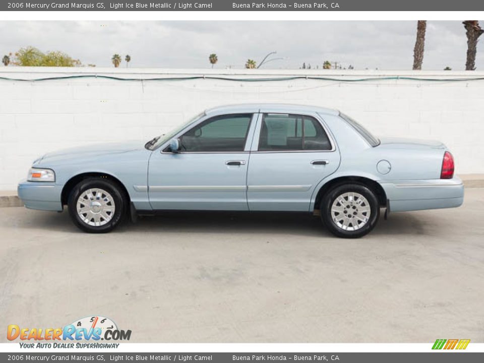 Light Ice Blue Metallic 2006 Mercury Grand Marquis GS Photo #10