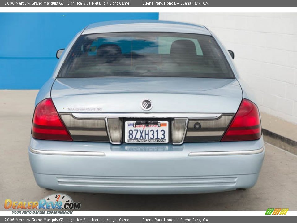 2006 Mercury Grand Marquis GS Light Ice Blue Metallic / Light Camel Photo #11