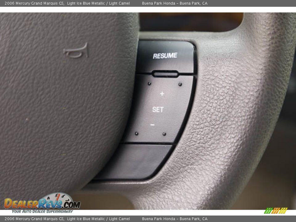2006 Mercury Grand Marquis GS Light Ice Blue Metallic / Light Camel Photo #17