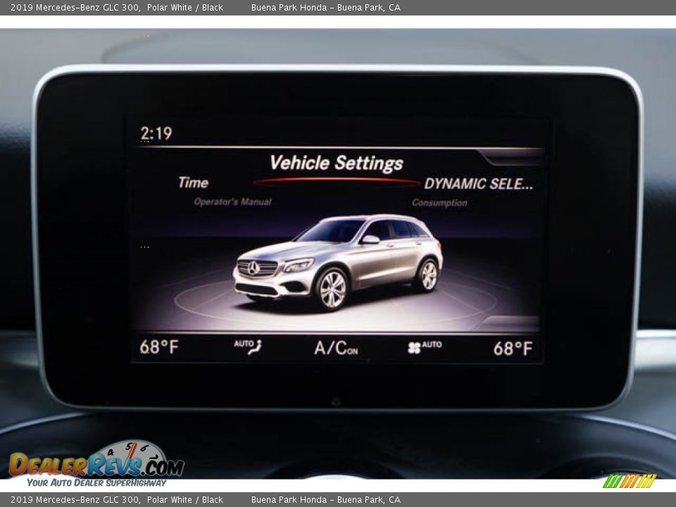 2019 Mercedes-Benz GLC 300 Polar White / Black Photo #25