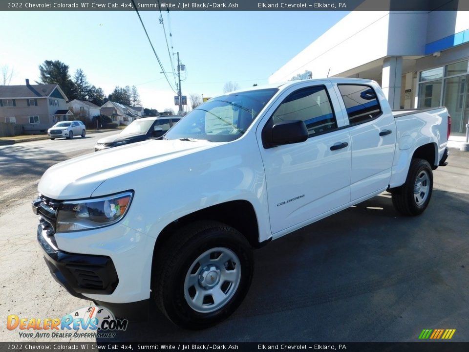 2022 Chevrolet Colorado WT Crew Cab 4x4 Summit White / Jet Black/­Dark Ash Photo #1