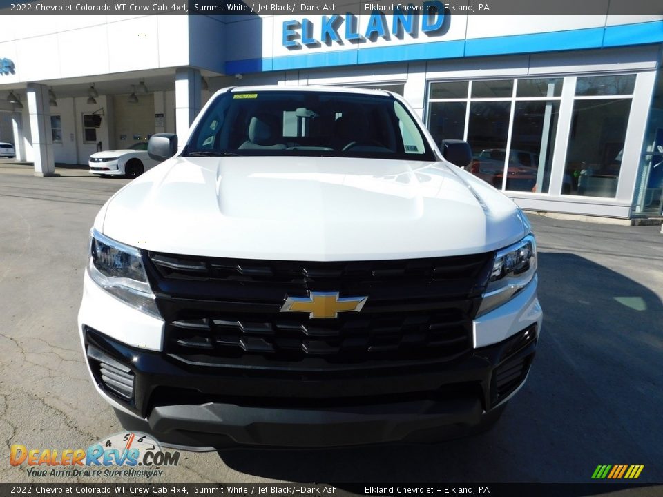 2022 Chevrolet Colorado WT Crew Cab 4x4 Summit White / Jet Black/­Dark Ash Photo #3