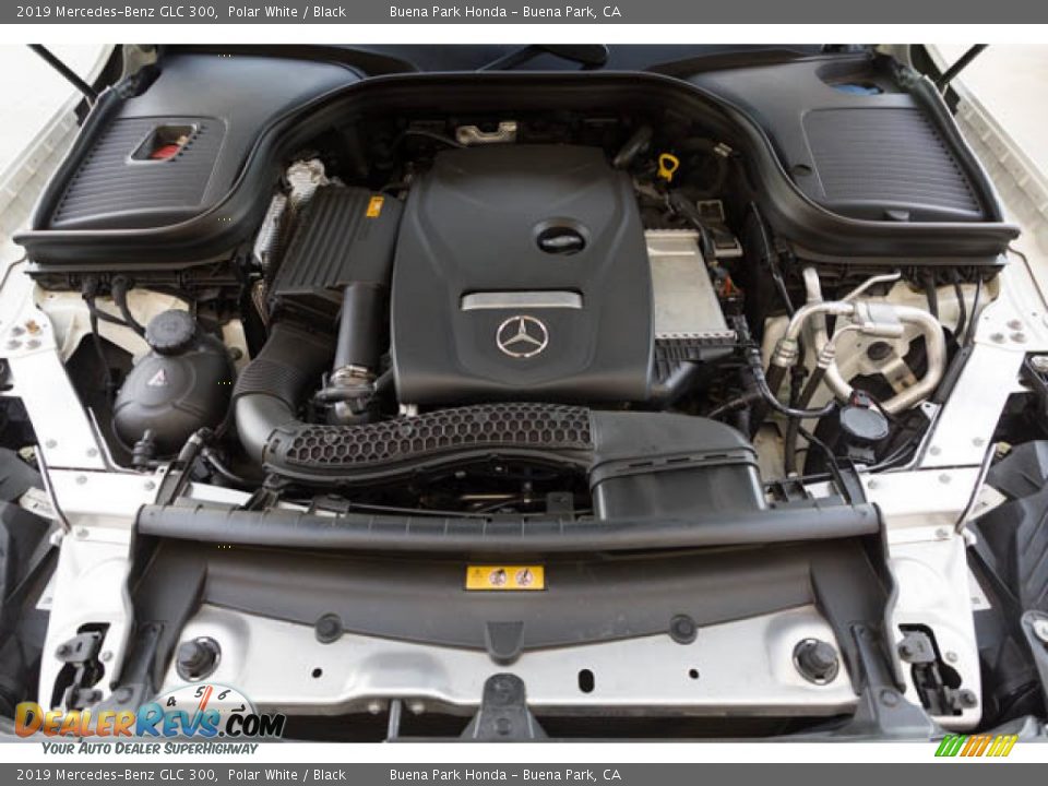 2019 Mercedes-Benz GLC 300 Polar White / Black Photo #34