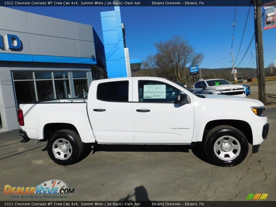 2022 Chevrolet Colorado WT Crew Cab 4x4 Summit White / Jet Black/­Dark Ash Photo #6