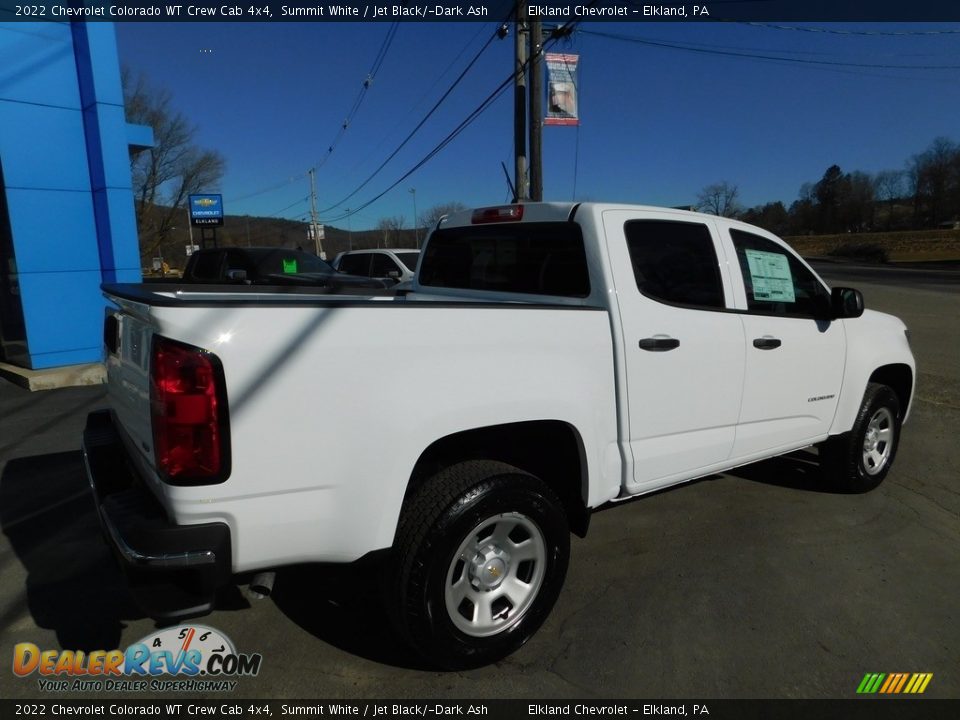 2022 Chevrolet Colorado WT Crew Cab 4x4 Summit White / Jet Black/­Dark Ash Photo #7