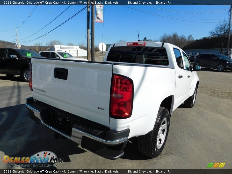 2022 Chevrolet Colorado WT Crew Cab 4x4 Summit White / Jet Black/­Dark Ash Photo #8