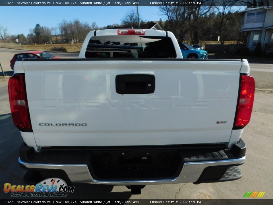 2022 Chevrolet Colorado WT Crew Cab 4x4 Summit White / Jet Black/­Dark Ash Photo #9