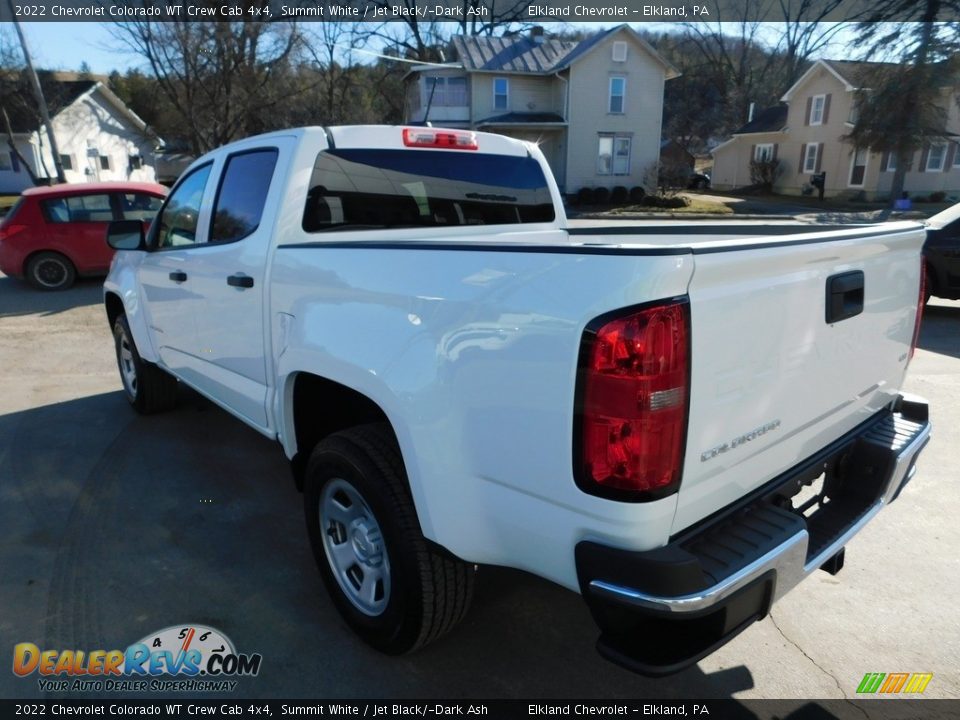 2022 Chevrolet Colorado WT Crew Cab 4x4 Summit White / Jet Black/­Dark Ash Photo #10