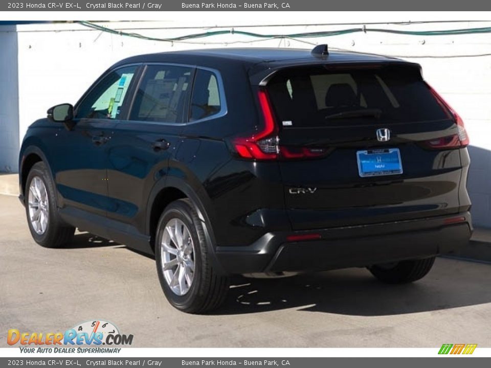 2023 Honda CR-V EX-L Crystal Black Pearl / Gray Photo #2