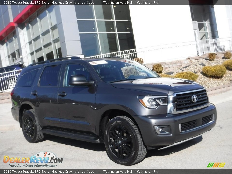 2019 Toyota Sequoia TRD Sport Magnetic Gray Metallic / Black Photo #1