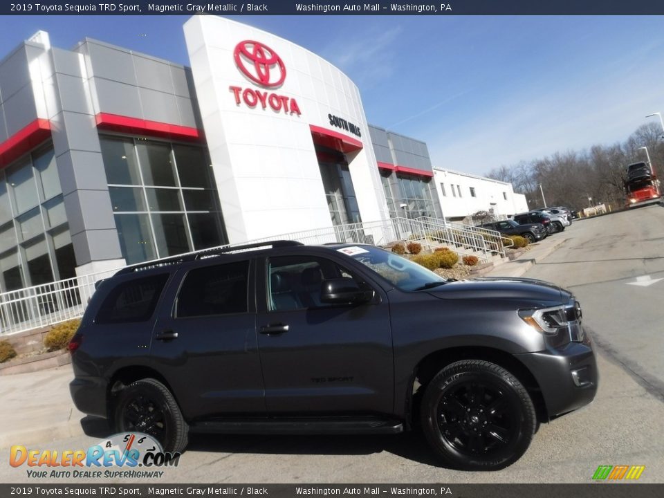 2019 Toyota Sequoia TRD Sport Magnetic Gray Metallic / Black Photo #2