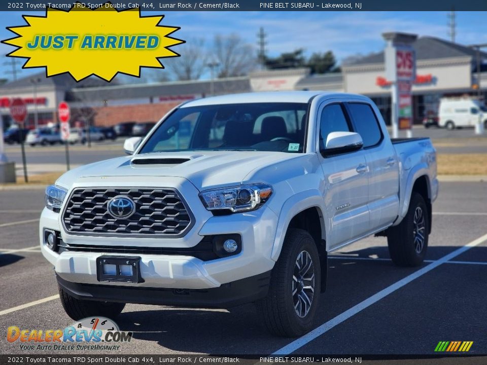 2022 Toyota Tacoma TRD Sport Double Cab 4x4 Lunar Rock / Cement/Black Photo #1