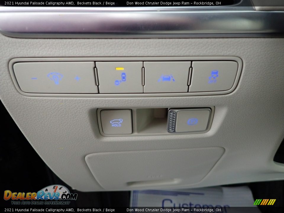 2021 Hyundai Palisade Calligraphy AWD Becketts Black / Beige Photo #20