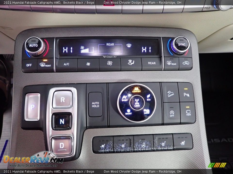 2021 Hyundai Palisade Calligraphy AWD Becketts Black / Beige Photo #25