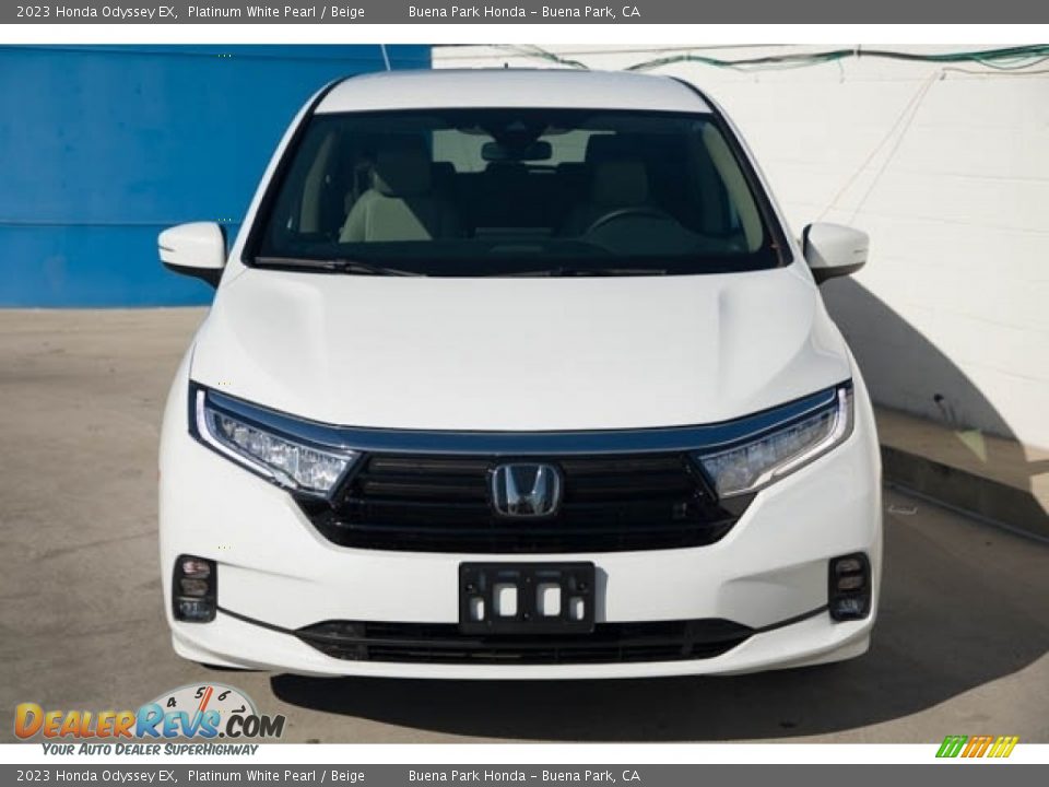 2023 Honda Odyssey EX Platinum White Pearl / Beige Photo #3