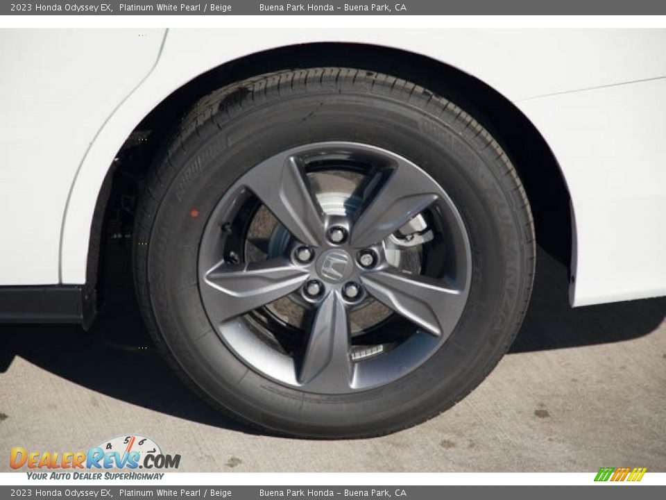 2023 Honda Odyssey EX Platinum White Pearl / Beige Photo #12