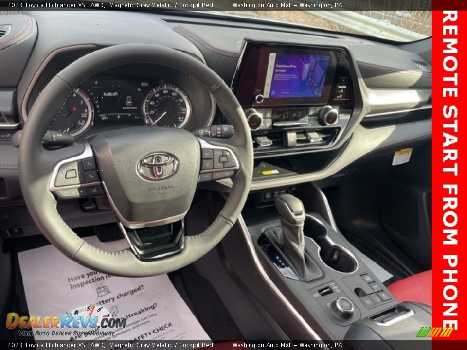 Dashboard of 2023 Toyota Highlander XSE AWD Photo #3