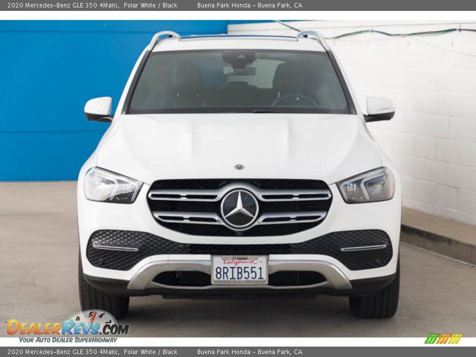 2020 Mercedes-Benz GLE 350 4Matic Polar White / Black Photo #7