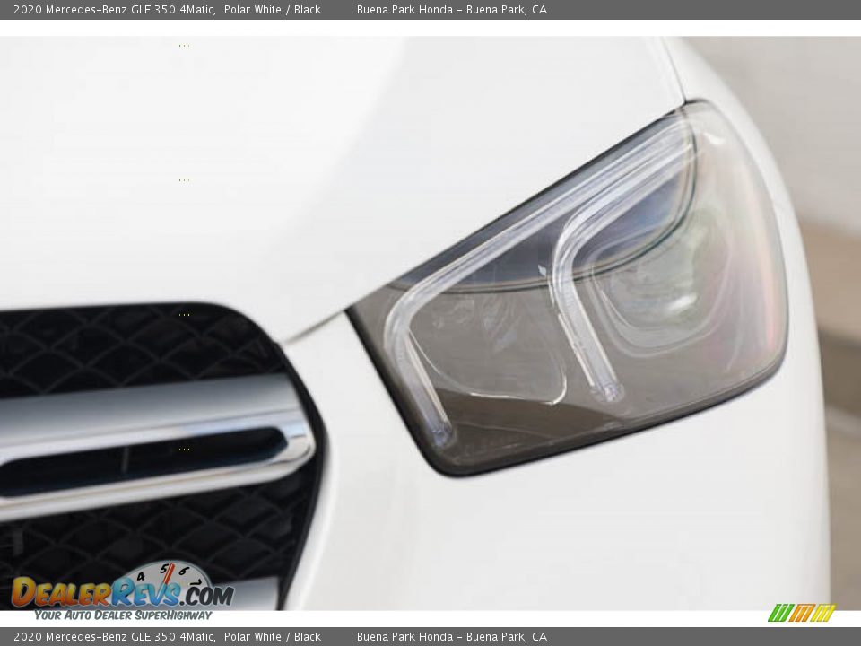 2020 Mercedes-Benz GLE 350 4Matic Polar White / Black Photo #9