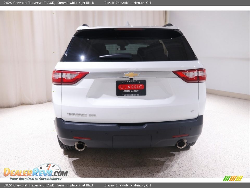 2020 Chevrolet Traverse LT AWD Summit White / Jet Black Photo #21