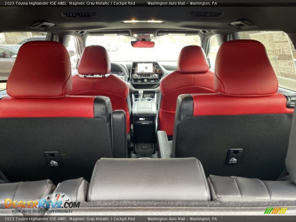 Rear Seat of 2023 Toyota Highlander XSE AWD Photo #24