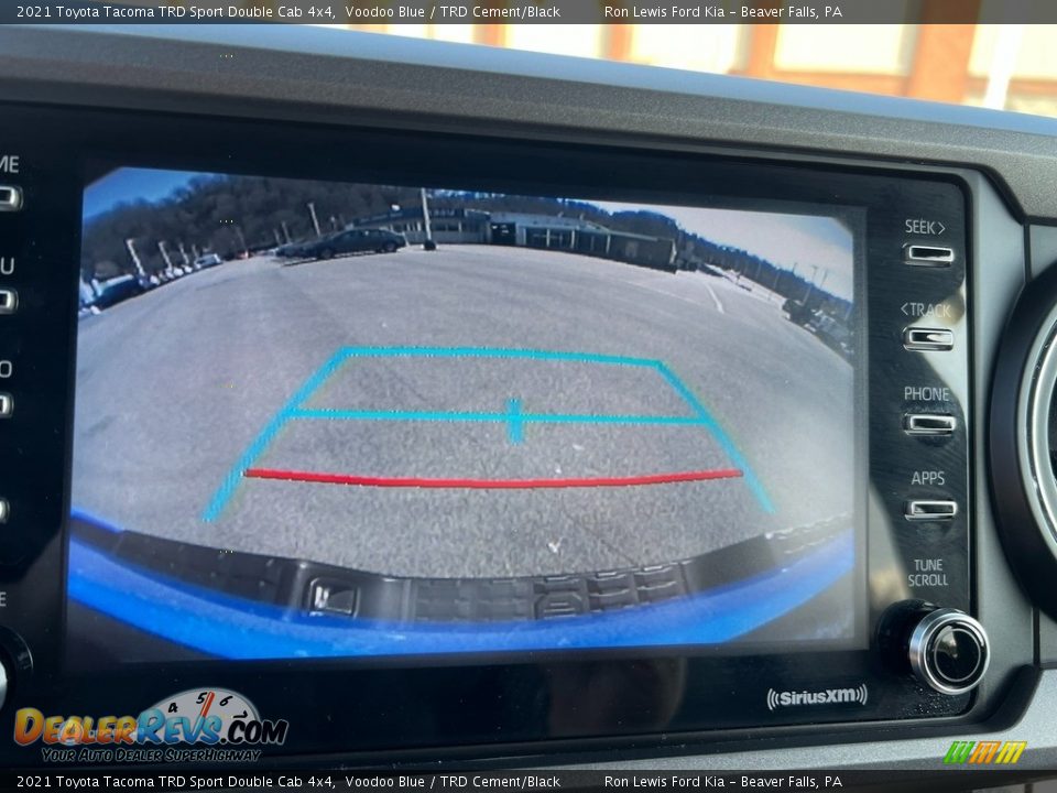 2021 Toyota Tacoma TRD Sport Double Cab 4x4 Voodoo Blue / TRD Cement/Black Photo #18