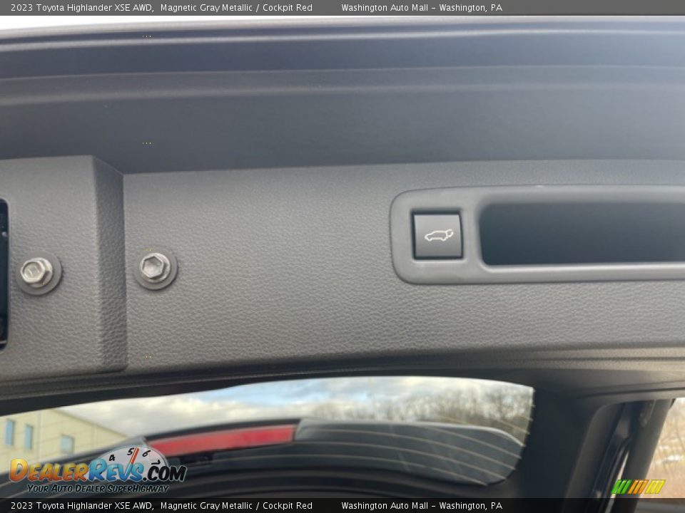 2023 Toyota Highlander XSE AWD Magnetic Gray Metallic / Cockpit Red Photo #26