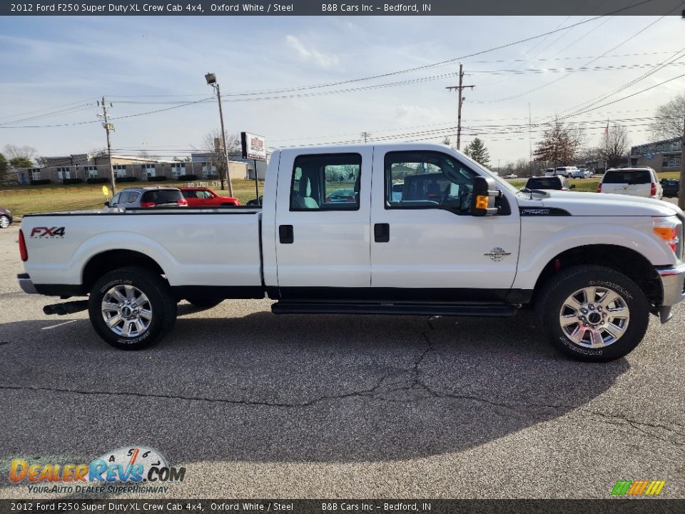 2012 Ford F250 Super Duty XL Crew Cab 4x4 Oxford White / Steel Photo #1