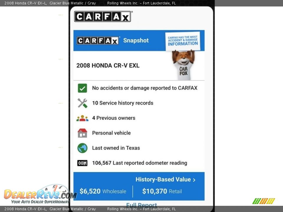 2008 Honda CR-V EX-L Glacier Blue Metallic / Gray Photo #18