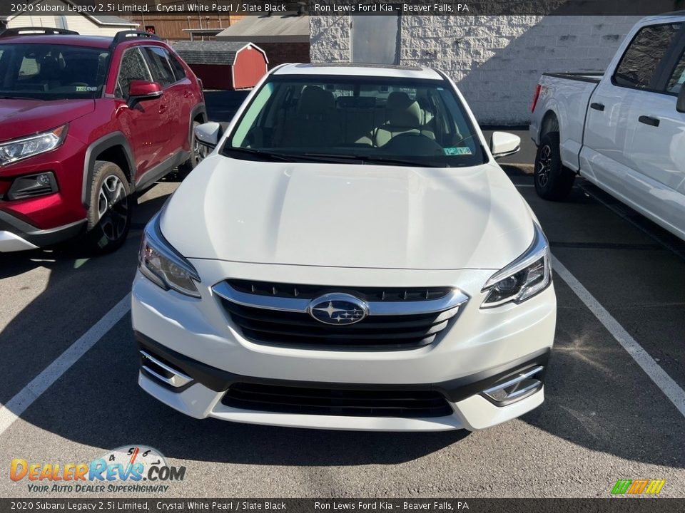 2020 Subaru Legacy 2.5i Limited Crystal White Pearl / Slate Black Photo #2