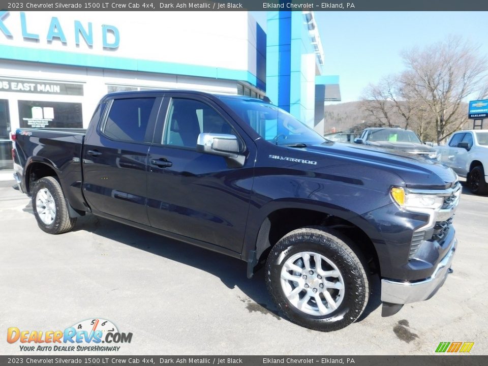 2023 Chevrolet Silverado 1500 LT Crew Cab 4x4 Dark Ash Metallic / Jet Black Photo #2