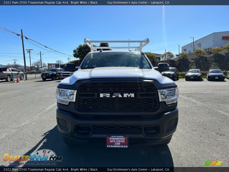 2022 Ram 2500 Tradesman Regular Cab 4x4 Bright White / Black Photo #2