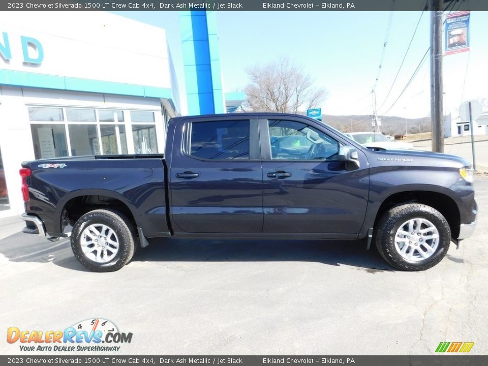 2023 Chevrolet Silverado 1500 LT Crew Cab 4x4 Dark Ash Metallic / Jet Black Photo #3