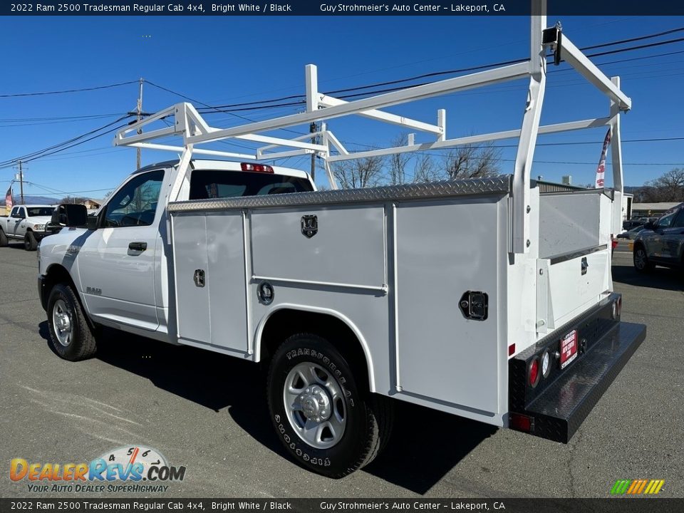 2022 Ram 2500 Tradesman Regular Cab 4x4 Bright White / Black Photo #4