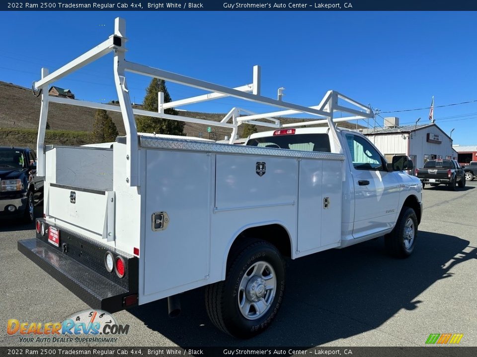 2022 Ram 2500 Tradesman Regular Cab 4x4 Bright White / Black Photo #6