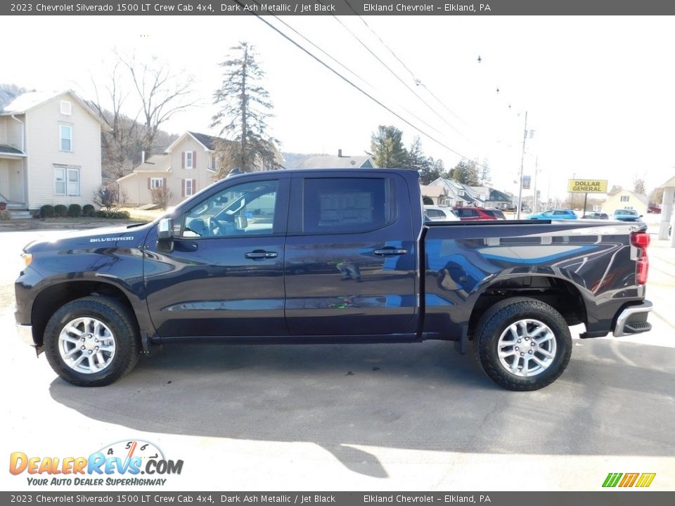 2023 Chevrolet Silverado 1500 LT Crew Cab 4x4 Dark Ash Metallic / Jet Black Photo #7