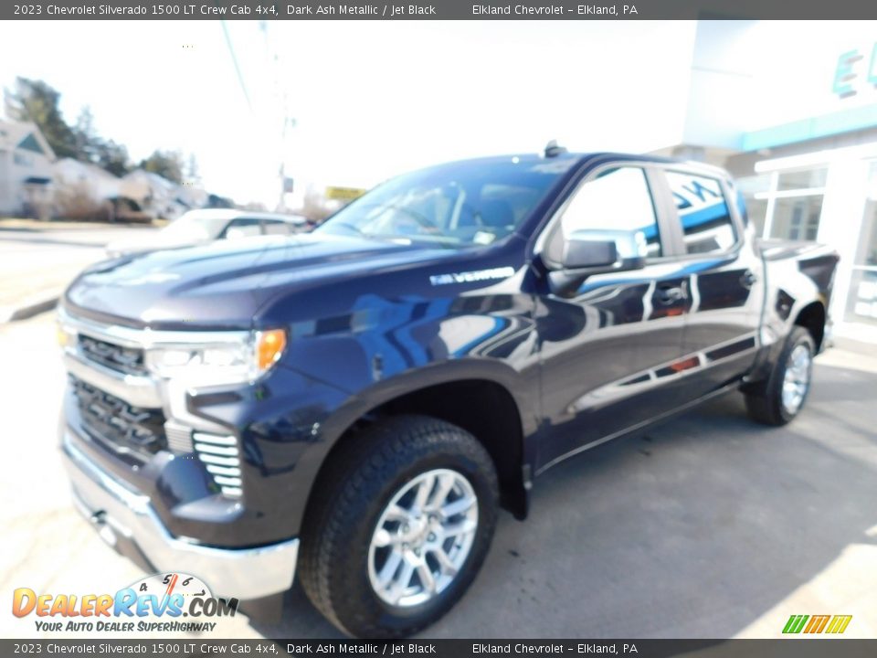 2023 Chevrolet Silverado 1500 LT Crew Cab 4x4 Dark Ash Metallic / Jet Black Photo #8