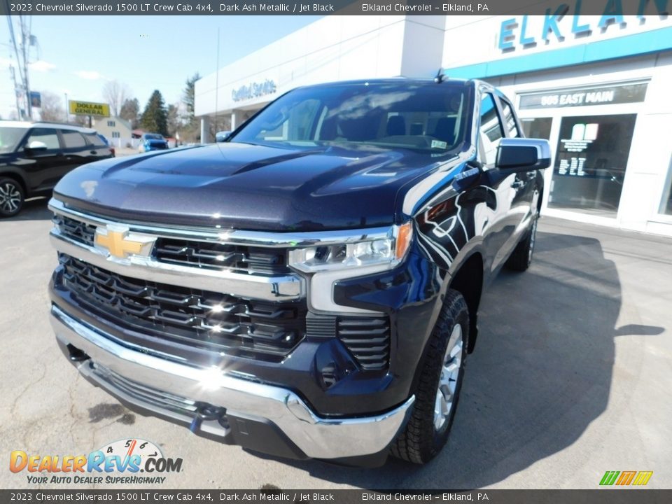 2023 Chevrolet Silverado 1500 LT Crew Cab 4x4 Dark Ash Metallic / Jet Black Photo #9