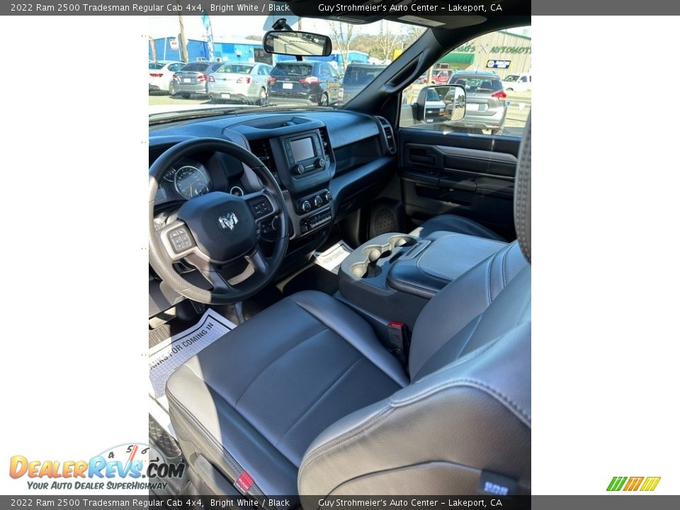 Front Seat of 2022 Ram 2500 Tradesman Regular Cab 4x4 Photo #11