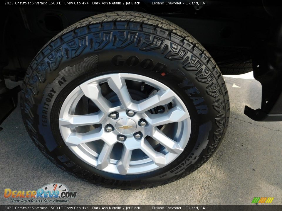 2023 Chevrolet Silverado 1500 LT Crew Cab 4x4 Dark Ash Metallic / Jet Black Photo #11