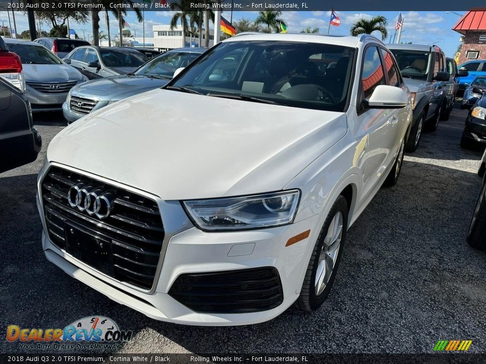 2018 Audi Q3 2.0 TFSI Premium Cortina White / Black Photo #1