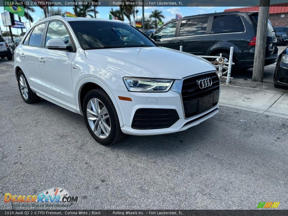 2018 Audi Q3 2.0 TFSI Premium Cortina White / Black Photo #2