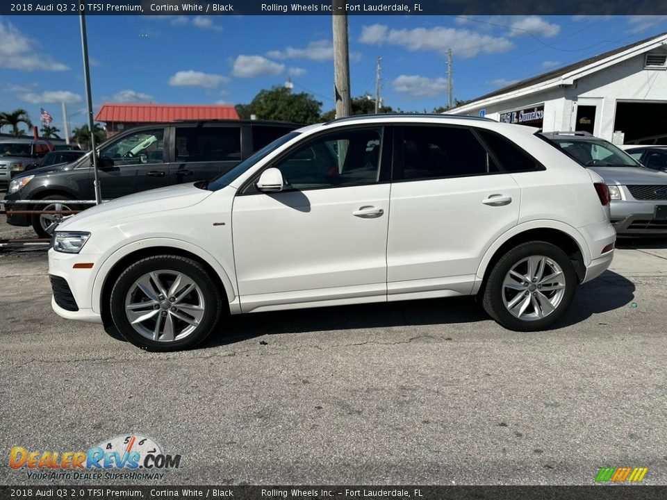 2018 Audi Q3 2.0 TFSI Premium Cortina White / Black Photo #6