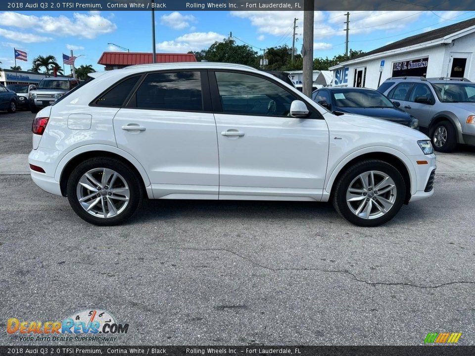 2018 Audi Q3 2.0 TFSI Premium Cortina White / Black Photo #7