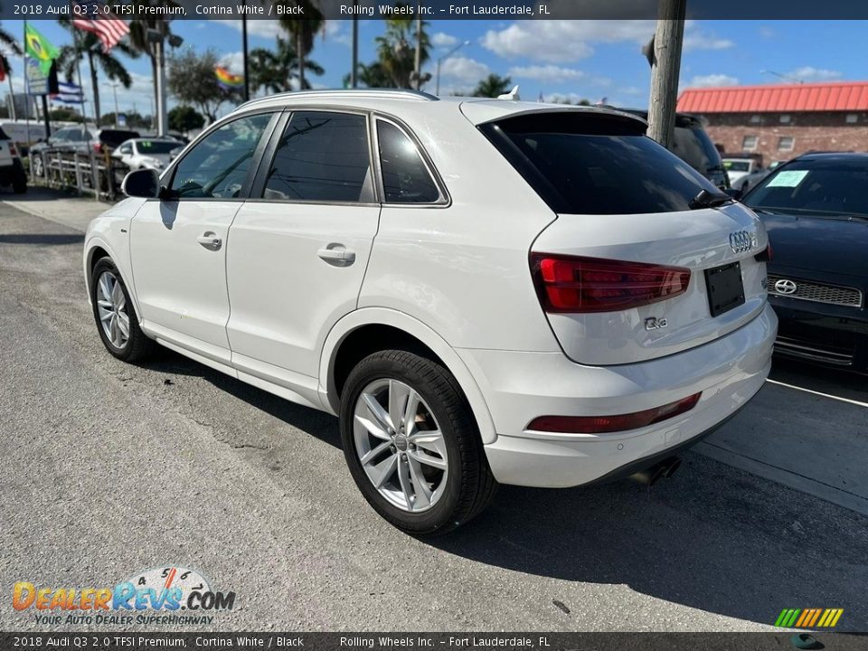 2018 Audi Q3 2.0 TFSI Premium Cortina White / Black Photo #8