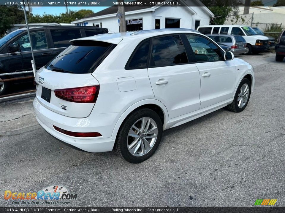 2018 Audi Q3 2.0 TFSI Premium Cortina White / Black Photo #9