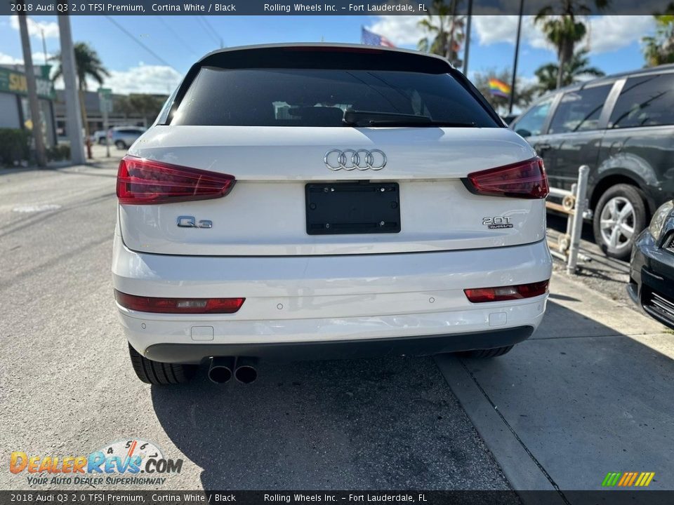 2018 Audi Q3 2.0 TFSI Premium Cortina White / Black Photo #10
