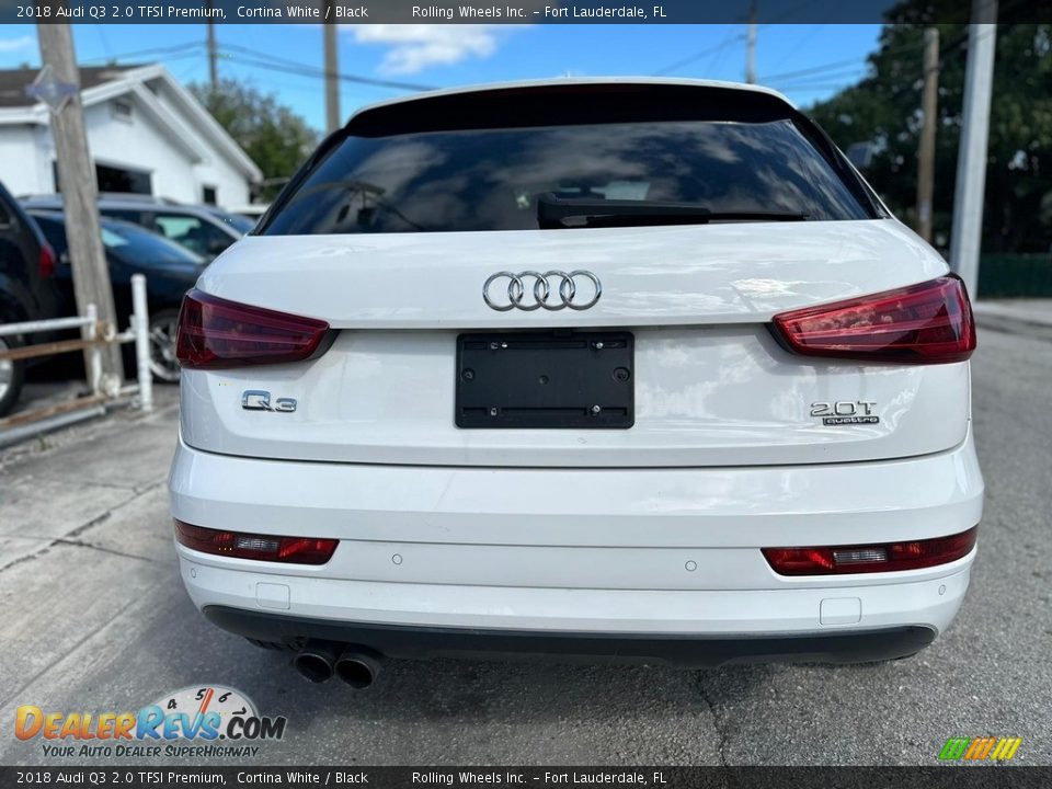 2018 Audi Q3 2.0 TFSI Premium Cortina White / Black Photo #11