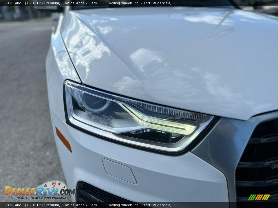 2018 Audi Q3 2.0 TFSI Premium Cortina White / Black Photo #12