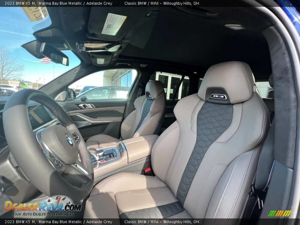 Adelaide Grey Interior - 2023 BMW X5 M  Photo #6